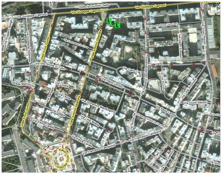 Google-Cartina di Bari: Quartiere Picone
